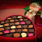 hearts and chocolate